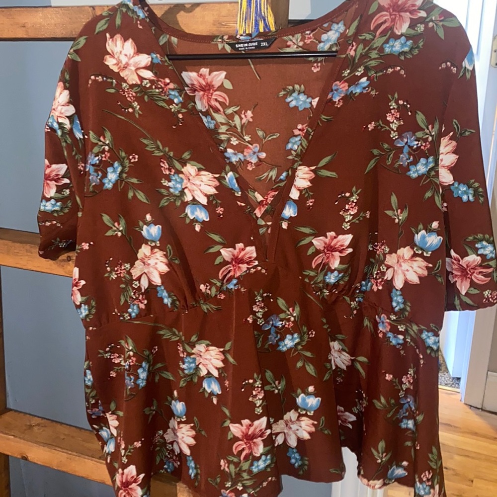 Boho top plus size